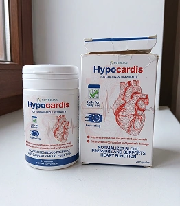Foto della confezione Hypocardis da un cliente reale